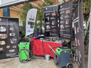 VauQuadrat Messestand bei Merkle