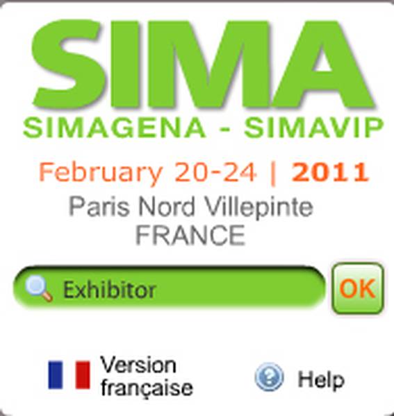 Read more about the article Vorankündigung: SIMA Paris 20.-24.02.2011