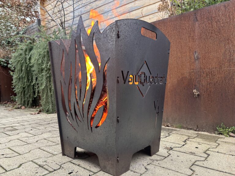 VauQuadrat Feuerkorb