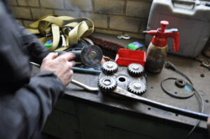 Lösen eines eingepressten Lagers