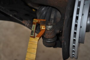 Mutter Kupplungskopf wird mit Tiefeninduktion erhitzt