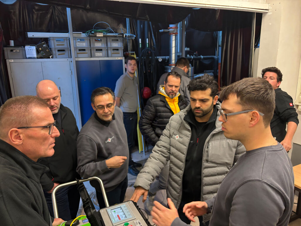 Produktpräsentation an der TU Ilmenau bei Vertriebstagung Januar 2026